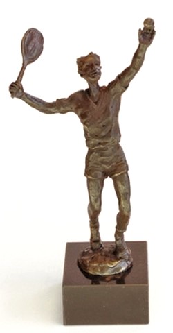 Tennis Heer Bronzensculptuur MA258